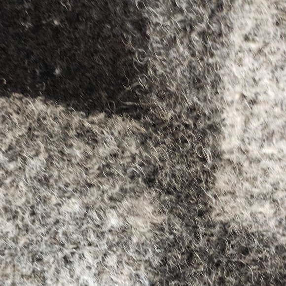 Womens Sz Medium Gray Wool‎ Blend Jacket Poland Lagenlook Patchwork Mixed Print - Picture 11 of 14